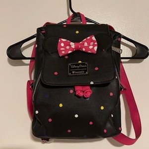 DisneyParks Minnie Mouse Loungefly Mini Backpack (2019)